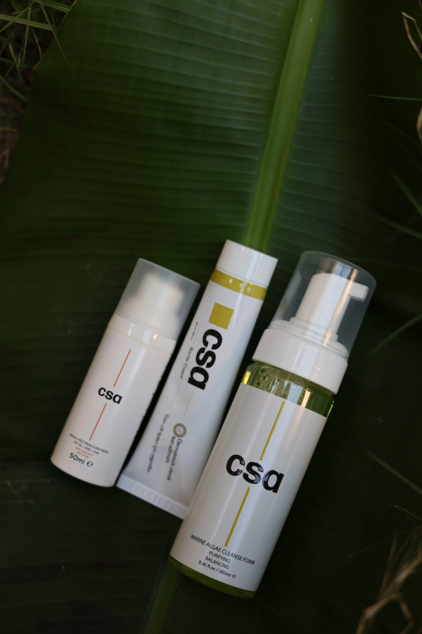 CSA | Barrier Cream + Marine Algae Cleanse Foam + Bitkisel Işık Bariyeri Güneş Kremi 3'lü Set