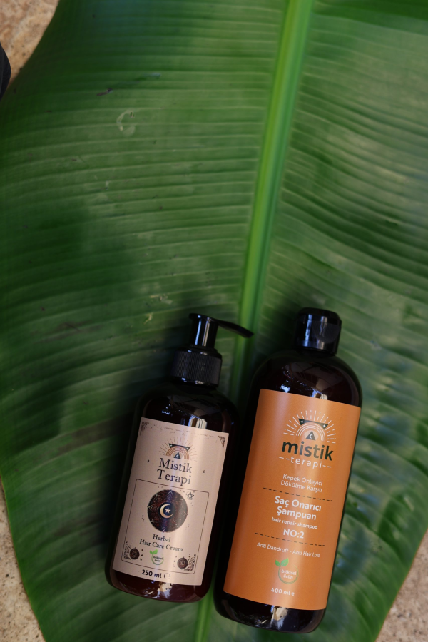 Mistik Terapi 2’li Set | Mistik Terapi No:2 + Mistik Terapi - Bitkisel Saç Bakım Kremi